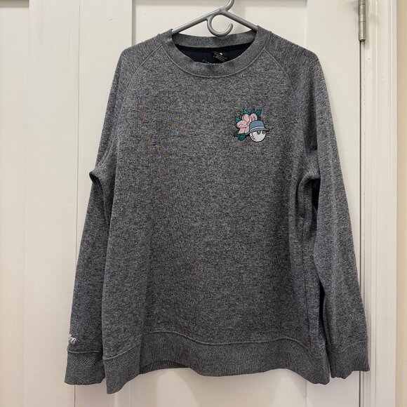 NWOT Malbon Golf x Nike Dri-Fit Magnolia Buckets Sweatshirt - Picture 1 of 5